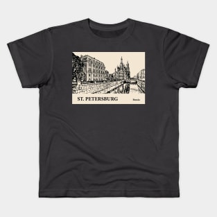 Saint Petersburg - Russia Kids T-Shirt